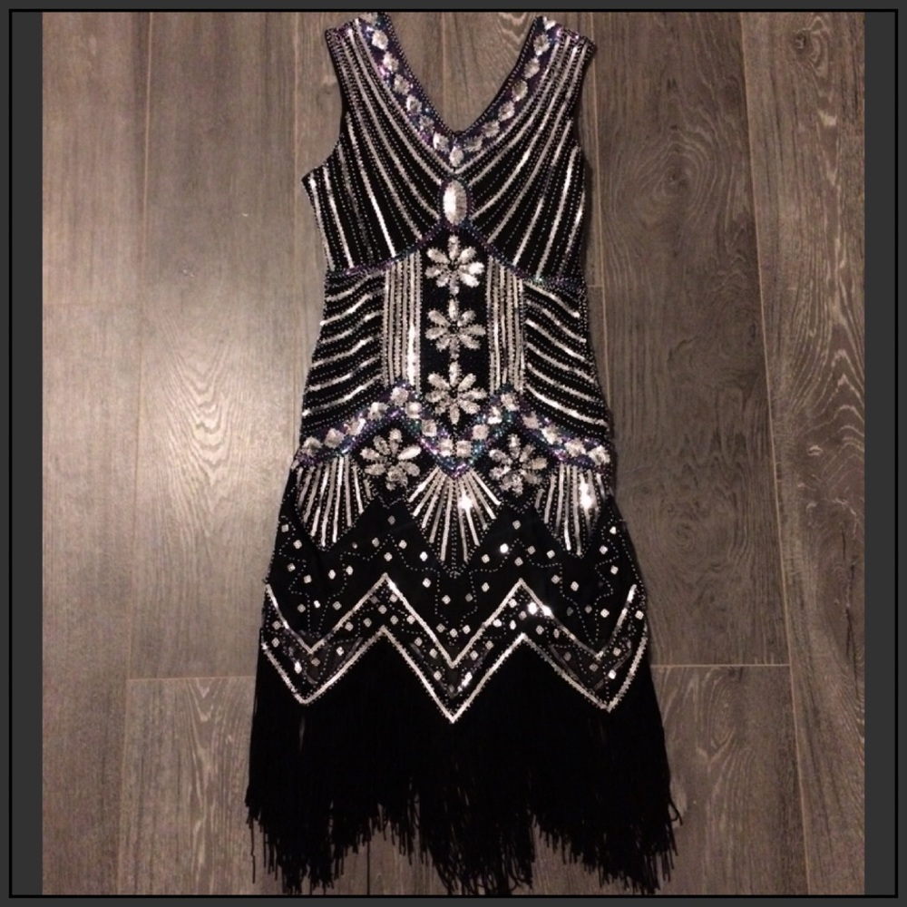 Beaded 1920’s era Flapper Dress
